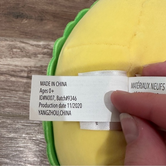 NWT Squishmallow | Sanrio pompompurin hamburger 7” - Picture 6 of 10